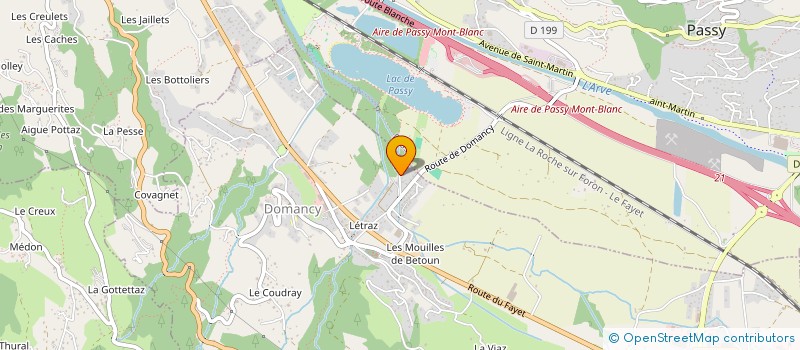 localisation de l'entreprise MADAME CLAIRE LOUIS  DOMANCY