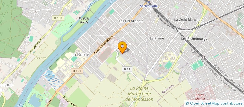 localisation de l'entreprise MADAME CLAIRE LUCAS  MONTESSON