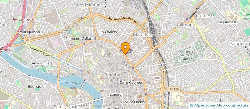 localisation de l'entreprise MADAME CLAIRE MACARIO  TOULOUSE