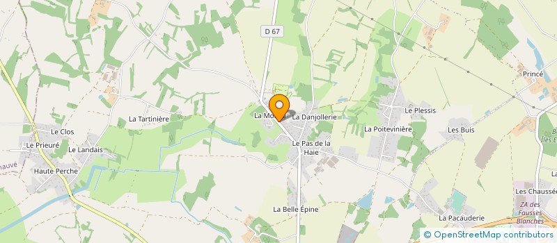 localisation de l'entreprise MADAME CLAIRE MAHE  CHAUMES-EN-RETZ