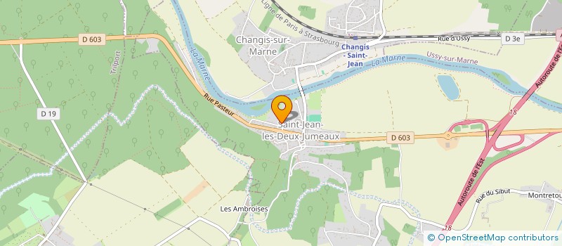 localisation de l'entreprise MADAME CLAIRE MAILLOT  SAINT-JEAN-LES-DEUX-JUMEAUX