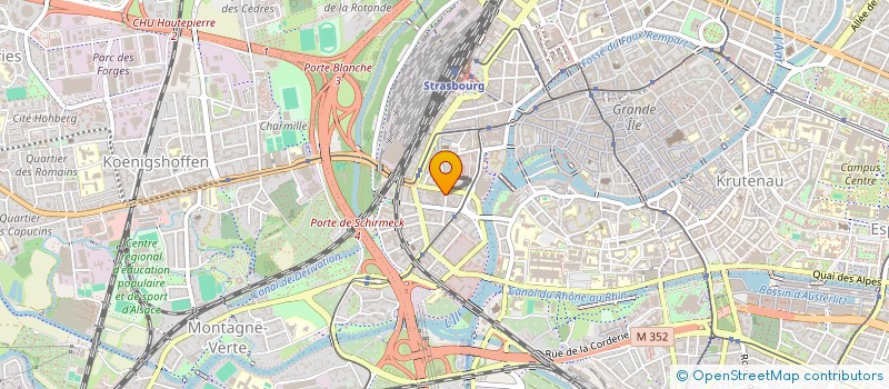 localisation de l'entreprise MADAME CLAIRE MALISSEN  STRASBOURG
