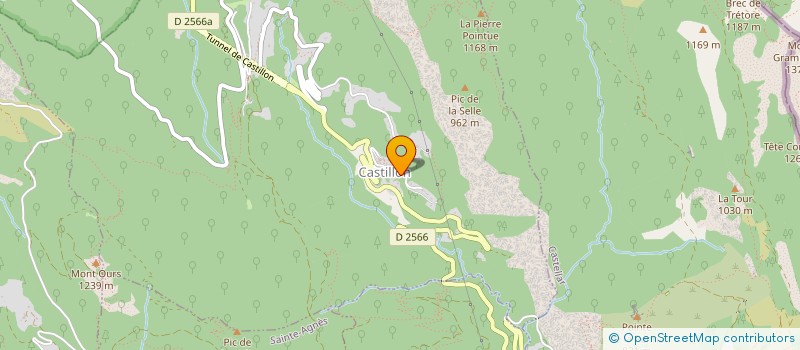 localisation de l'entreprise MADAME CLAIRE MALLET  CASTILLON