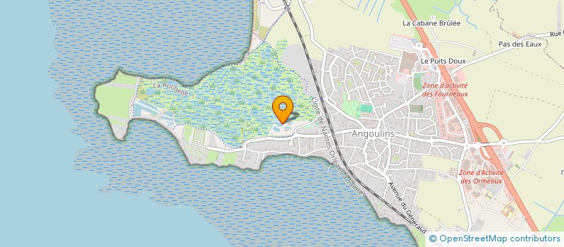 localisation de l'entreprise MADAME CLAIRE MAMEAUX  ANGOULINS