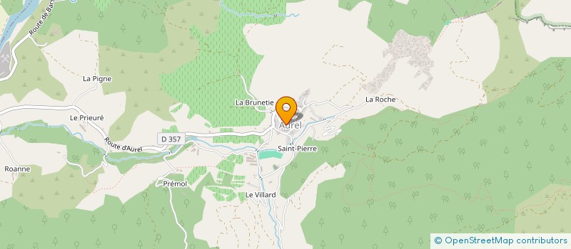 localisation de l'entreprise MADAME CLAIRE MANCEL  AUREL