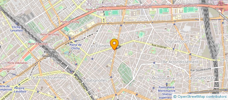 localisation de l'entreprise MADAME CLAIRE MANENT  PARIS