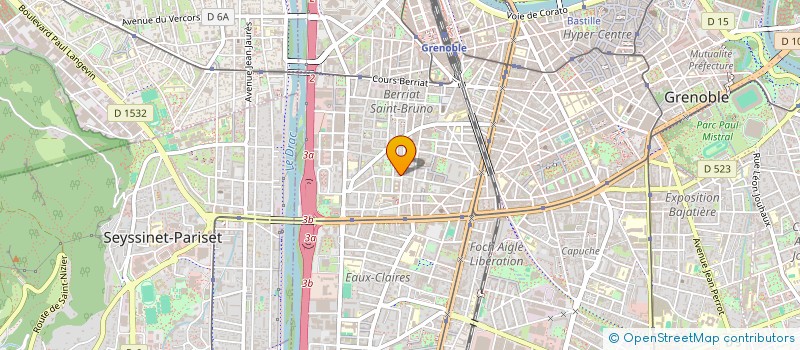 localisation de l'entreprise MADAME CLAIRE MANGIONE à GRENOBLE