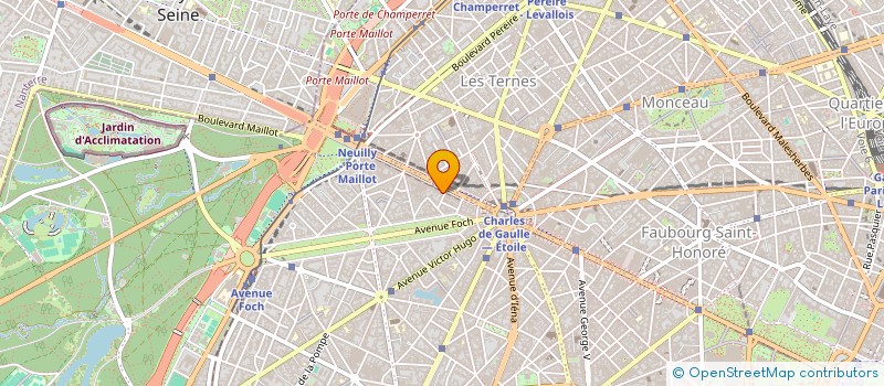 localisation de l'entreprise MADAME CLAIRE MARCILHACY  PARIS