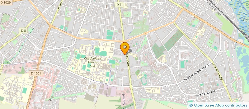 localisation de l'entreprise MADAME CLAIRE MAREZ  AMIENS