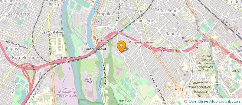 localisation de l'entreprise MADAME CLAIRE MARGAIX à TOULOUSE