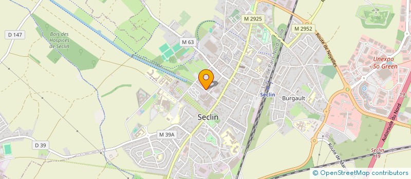 localisation de l'entreprise MADAME CLAIRE-MARIE BEURRIER  SECLIN