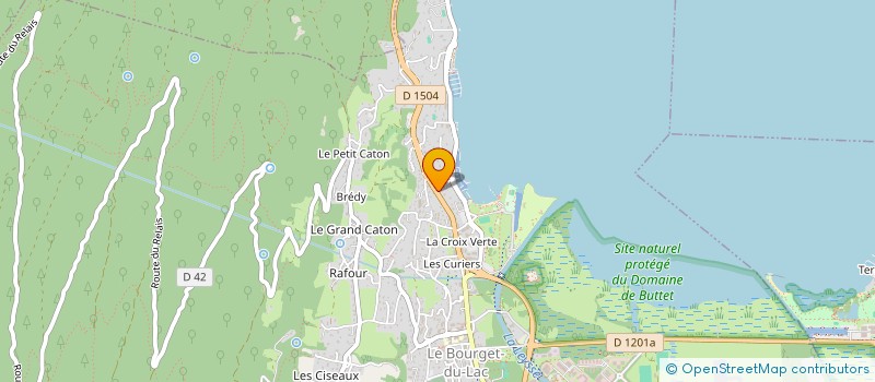 localisation de l'entreprise MADAME CLAIRE-MARIE GOBRON  LE BOURGET-DU-LAC