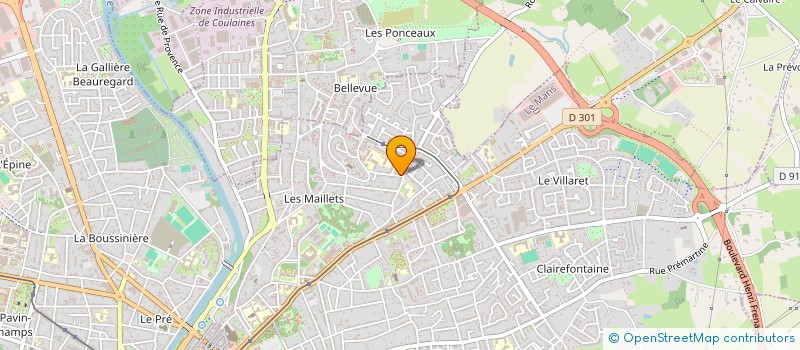 localisation de l'entreprise MADAME CLAIRE-MARIE GRAD à LE MANS