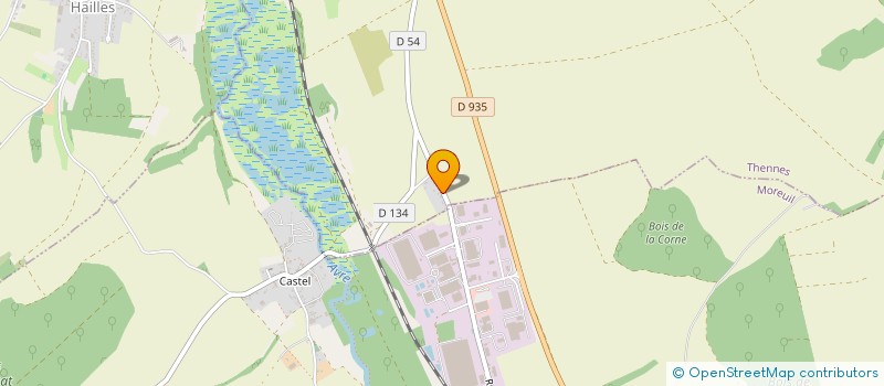 localisation de l'entreprise MADAME CLAIRE MARIE LAURE BERNAVILLE  VILLERS-AUX-ERABLES