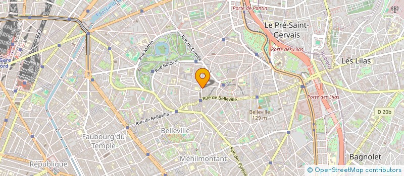 localisation de l'entreprise MADAME CLAIRE-MARINE BONIN  PARIS