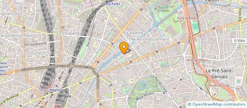 localisation de l'entreprise MADAME CLAIRE-MARINE JAVARY  PARIS