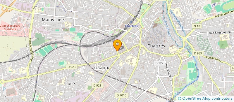 localisation de l'entreprise MADAME CLAIRE MARINE MACE à CHARTRES