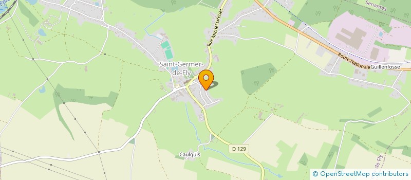 localisation de l'entreprise MADAME CLAIRE MARION PACCHIONI  ST GERMER DE FLY