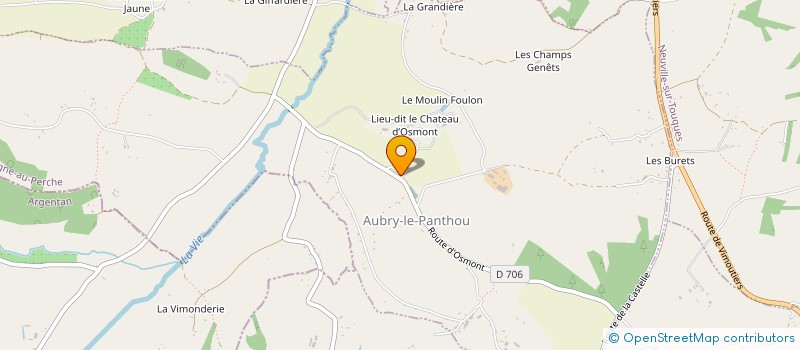 localisation de l'entreprise MADAME CLAIRE MARTIN à CANAPVILLE