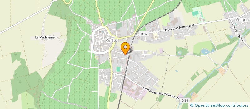 localisation de l'entreprise MADAME CLAIRE MARTIN  BLANCS-COTEAUX