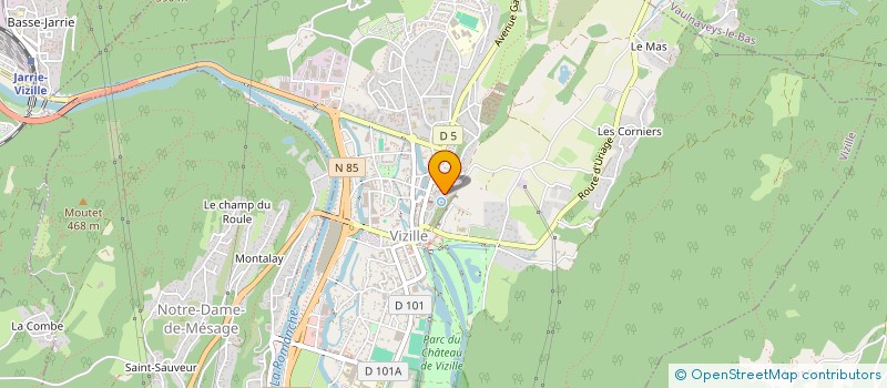 localisation de l'entreprise MADAME CLAIRE MASSON à NOTRE-DAME-DE-MESAGE