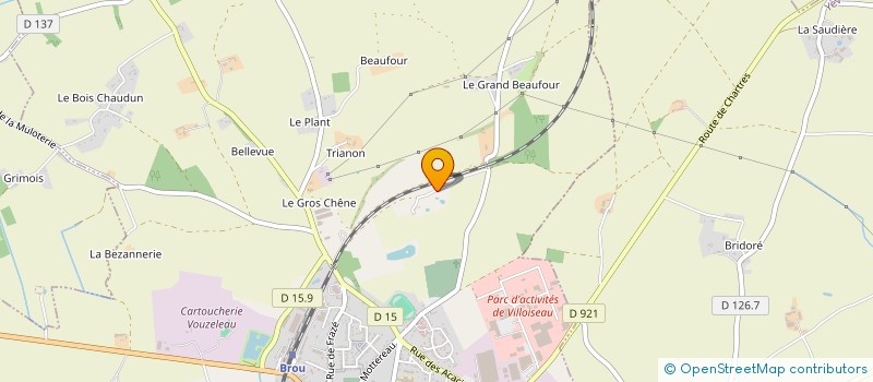 localisation de l'entreprise MADAME CLAIRE MASSOT à BROU