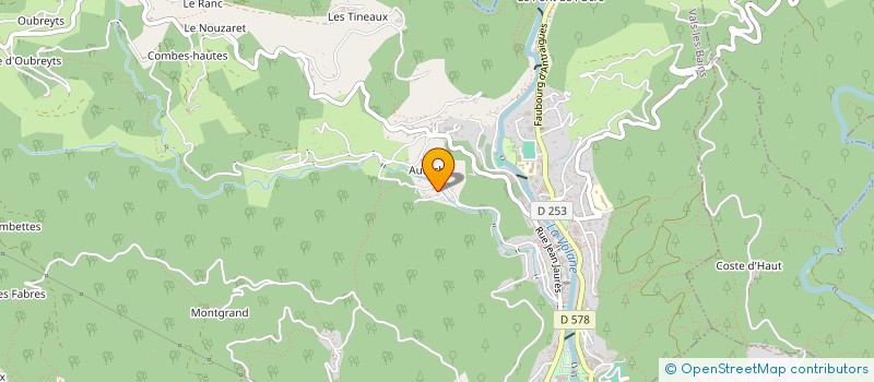 localisation de l'entreprise MADAME CLAIRE MATHON  VALS-LES-BAINS