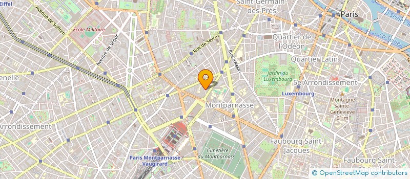 localisation de l'entreprise MADAME CLAIRE MATTEI  PARIS