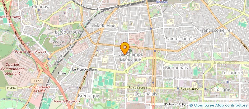 localisation de l'entreprise MADAME CLAIRE MAUGERE  MAISONS-ALFORT