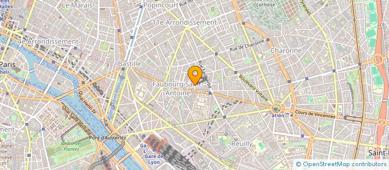 localisation de l'entreprise MADAME CLAIRE MAUPAS  PARIS