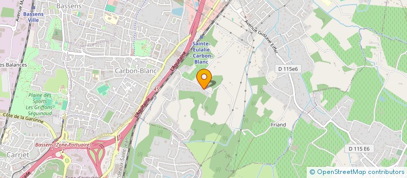 localisation de l'entreprise MADAME CLAIRE MAUREL  SAINTE-EULALIE