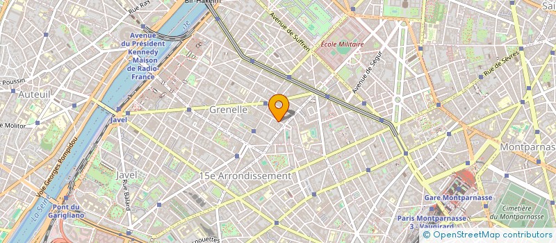 localisation de l'entreprise MADAME CLAIRE MAURICE  PARIS