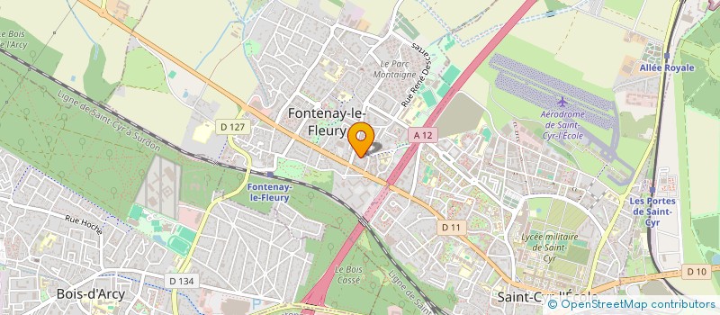 localisation de l'entreprise MADAME CLAIRE MEMONGO à FONTENAY-LE-FLEURY