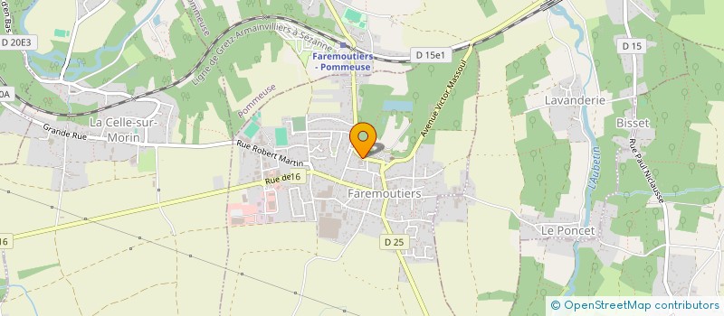 localisation de l'entreprise MADAME CLAIRE MERILLOU  FAREMOUTIERS