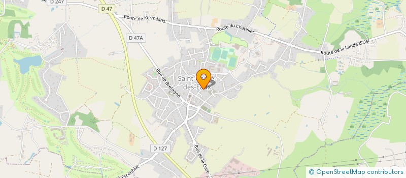 localisation de l'entreprise MADAME CLAIRE MEROT  LA BAULE-ESCOUBLAC