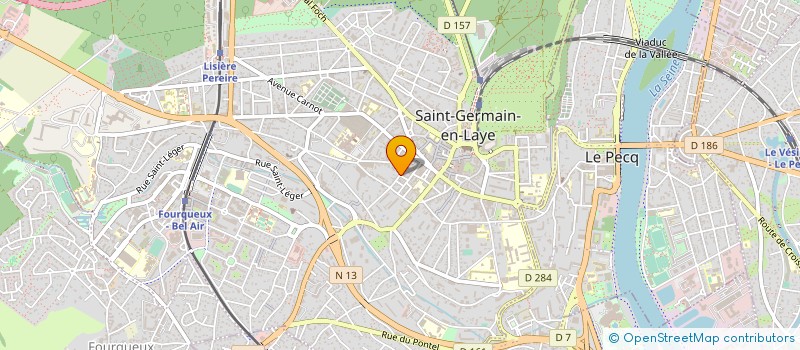 localisation de l'entreprise MADAME CLAIRE MICHON  SAINT-GERMAIN-EN-LAYE