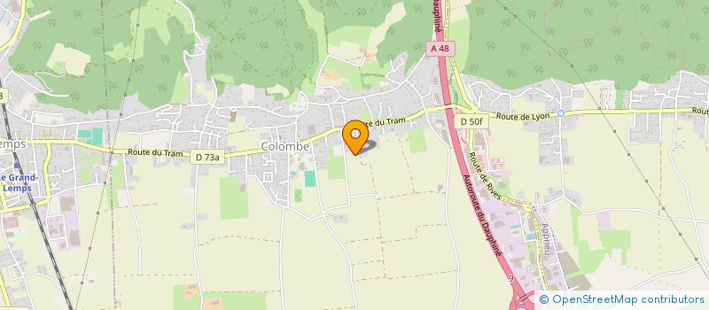 localisation de l'entreprise MADAME CLAIRE MICOUD  COLOMBE