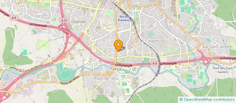 localisation de l'entreprise MADAME CLAIRE MILLANCOURT à AIX EN PROVENCE