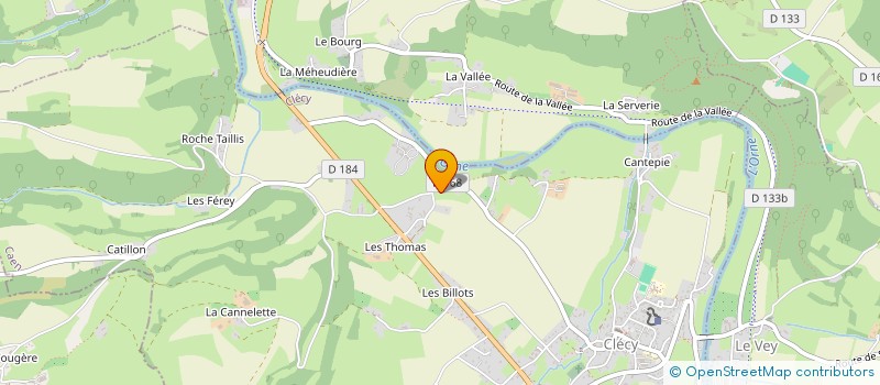 localisation de l'entreprise MADAME CLAIRE MISSOL  CLECY