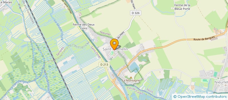 localisation de l'entreprise MADAME CLAIRE MOLIN  SAINT-MOMELIN