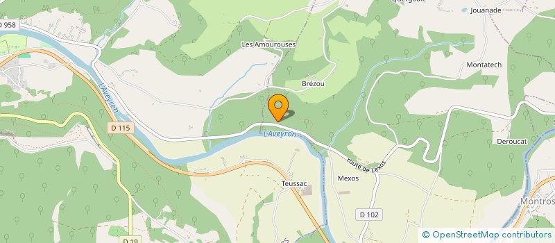 localisation de l'entreprise MADAME CLAIRE MOLLIMARD  FENEYROLS