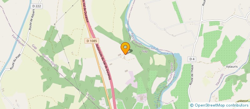 localisation de l'entreprise MADAME CLAIRE MONTAY  LE POET