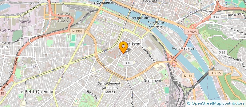 localisation de l'entreprise MADAME CLAIRE MONTIER à ROUEN