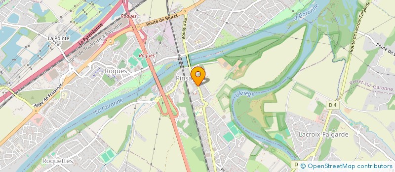 localisation de l'entreprise MADAME CLAIRE MORALES  PINSAGUEL