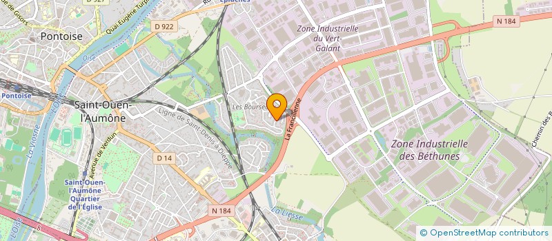 localisation de l'entreprise MADAME CLAIRE MORE à SAINT-OUEN-L'AUMONE