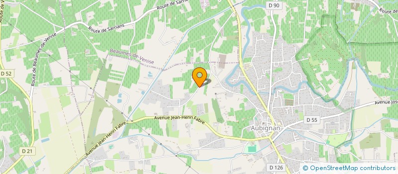 localisation de l'entreprise MADAME CLAIRE MORENO  AUBIGNAN
