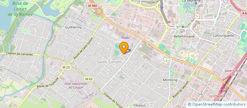localisation de l'entreprise MADAME CLAIRE MORENS à TOULOUSE