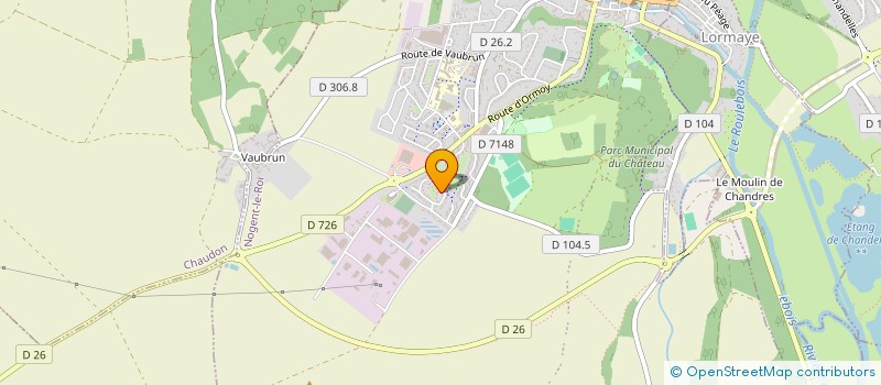 localisation de l'entreprise MADAME CLAIRE MORISSEAU à NOGENT-LE-ROI