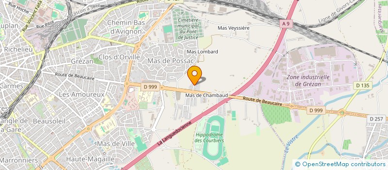 localisation de l'entreprise MADAME CLAIRE MORRIS  NIMES