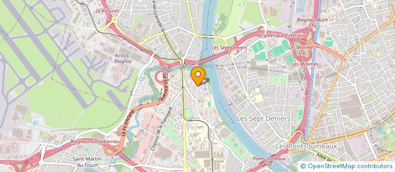 localisation de l'entreprise MADAME CLAIRE MORTIE à TOULOUSE